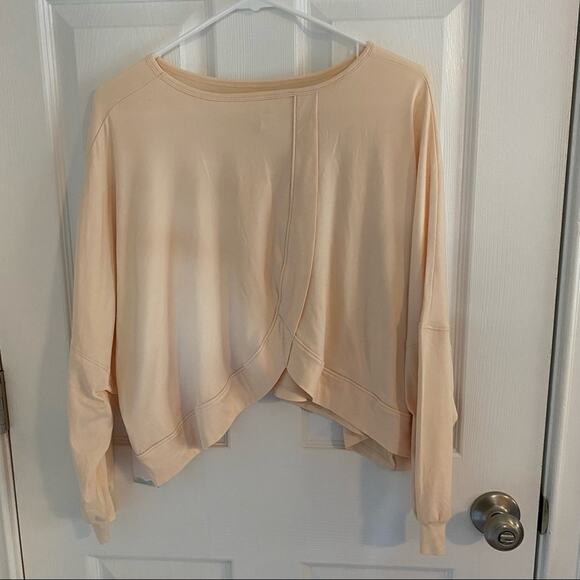 Balance Collection Boxy Crop Top Lightweight criss cross back NWT BLT4428A S - Picture 6 of 12